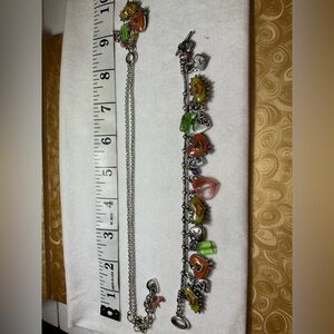 Brighten Portabello Heart Retired Necklace/ bracelet set